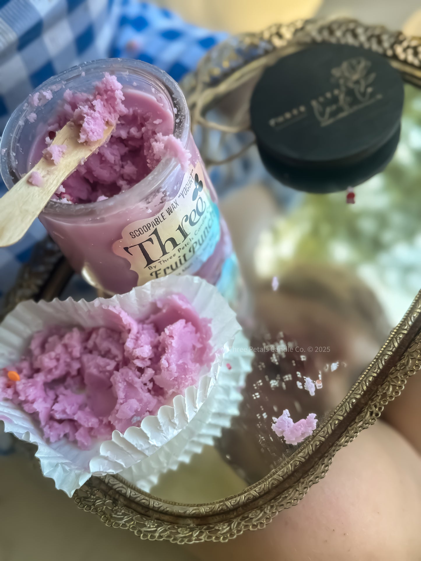 Three™ Scoopable Wax “Yogurt” – Passion Flower | Berrylicious | Fruit Punch (5oz)