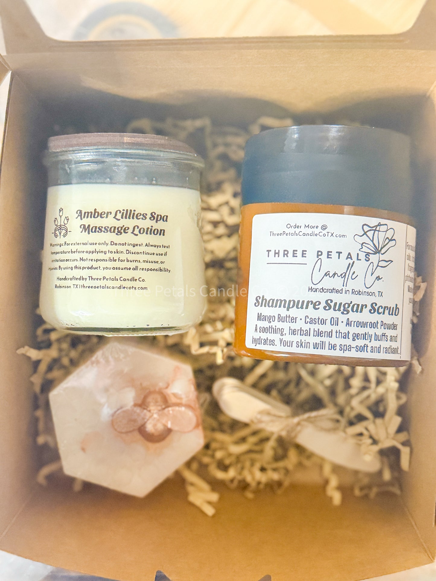 Amber Lillies Spa Set