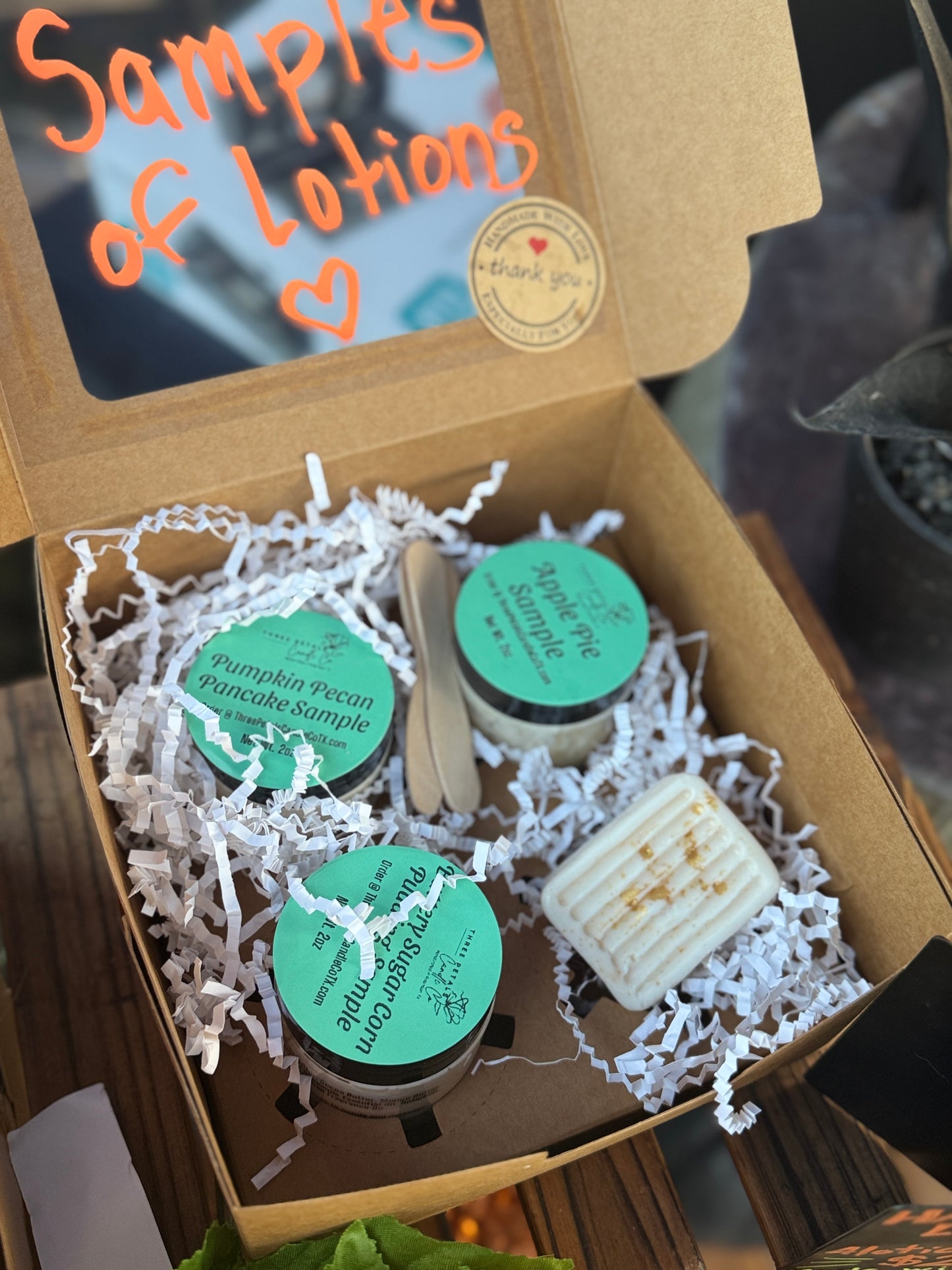 Thanksgiving Hand Lotion Gift Set – Coconut, Shea & Mango Butter Blend