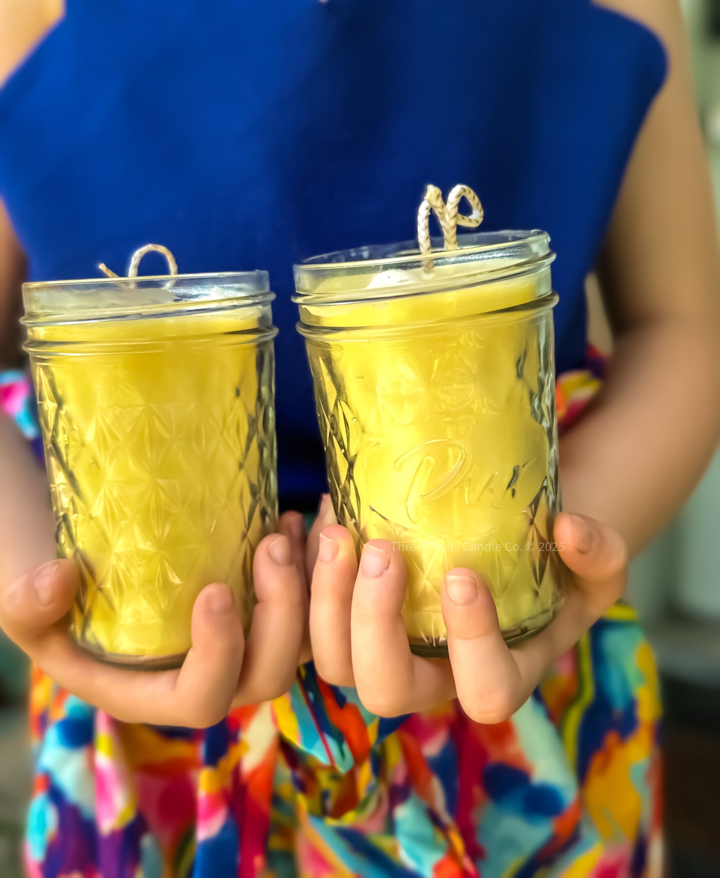 🍯 Homer’s Honey – Soy & Beeswax Legacy Candle 8oz With Seed Paper Heart to Plant in Mason Jar Later