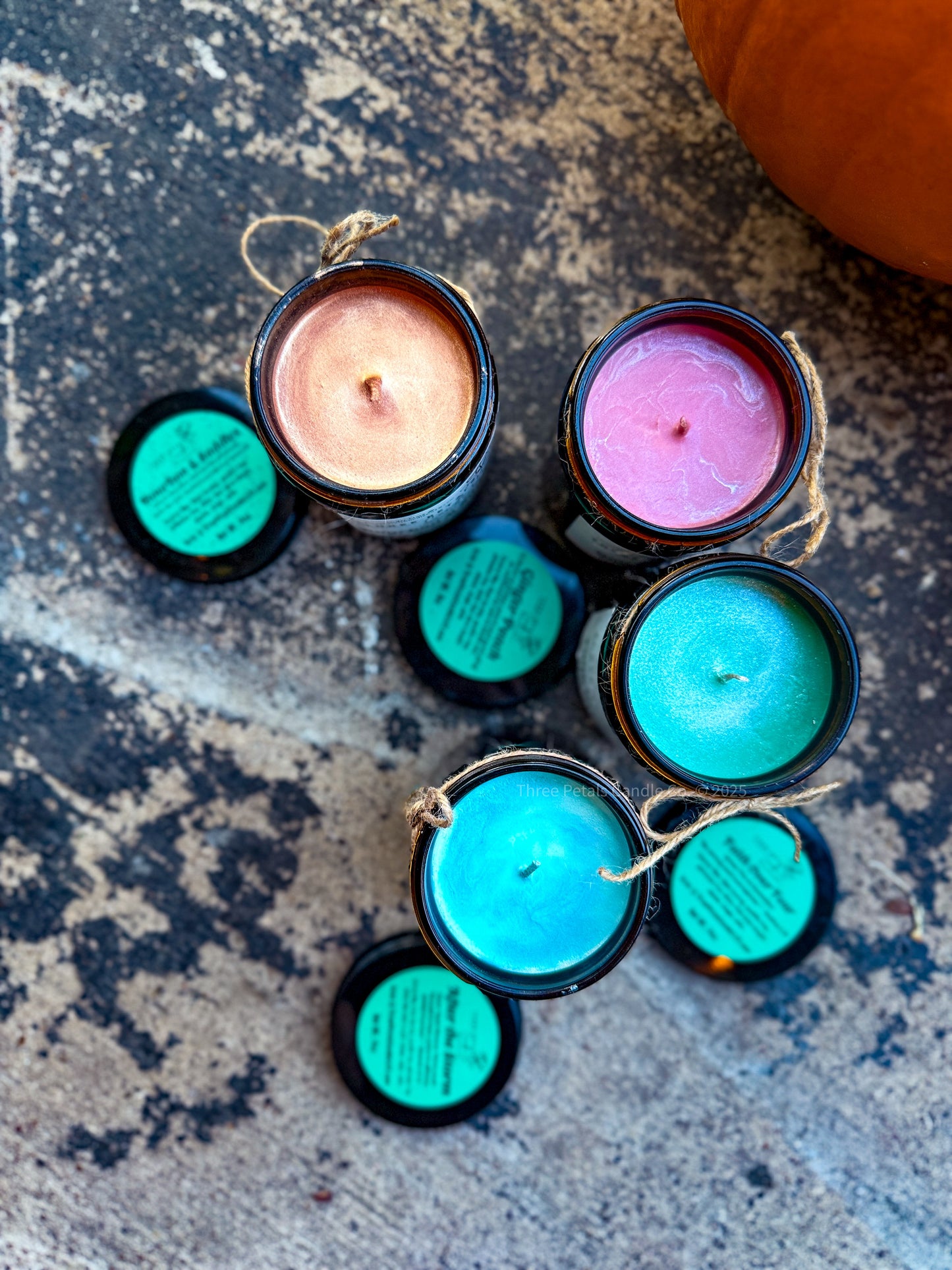 ✨ Amber Glass Collection – 8oz