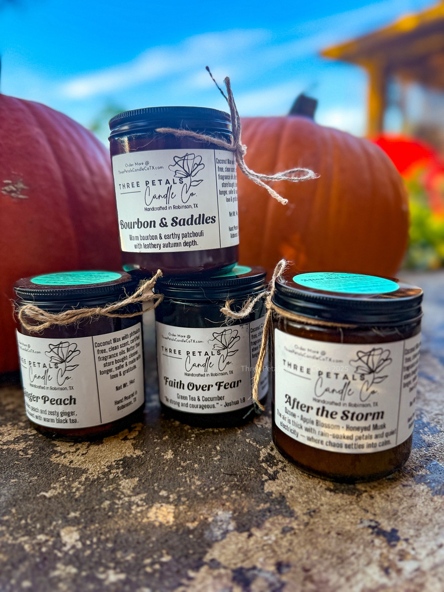 ✨ Amber Glass Collection – 8oz