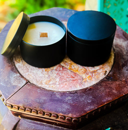Black Timber Luxury Candle