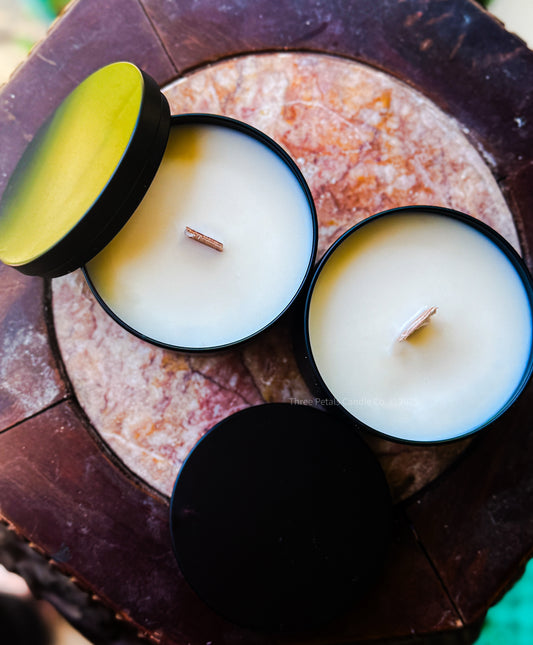 Black Timber Luxury Candle